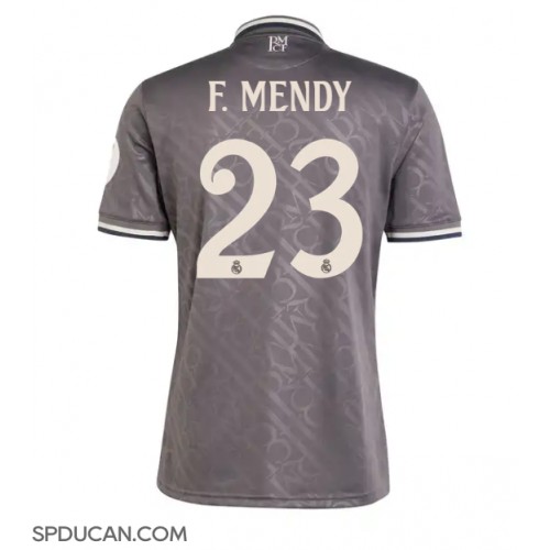 Muški Nogometni Dres Real Madrid Ferland Mendy #23 Rezervni 2024-25 Kratak Rukav